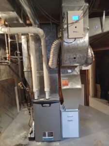 Lennox SLP99V Furnace Installed by AirZone HVAC Services in Ottawa, Ontario.