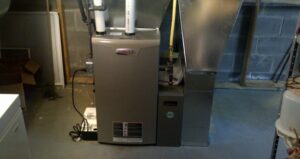 High efficiency Lennox furnace installation