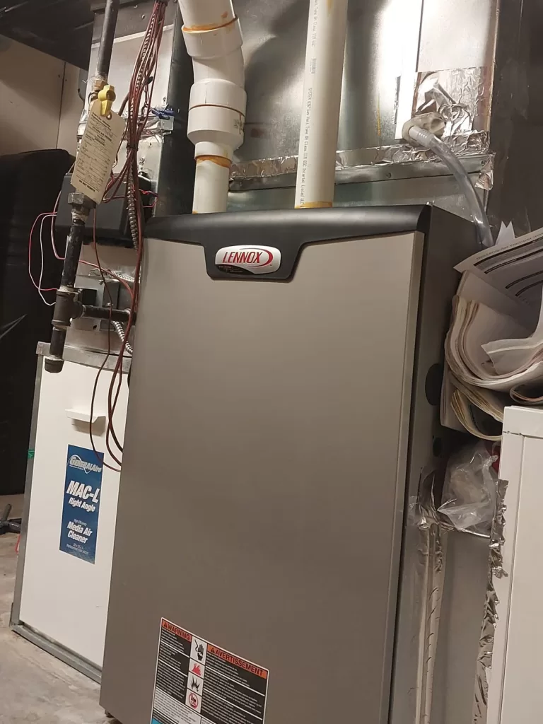 Lennox SLP99V High Efficiency Furnace Installation Ottawa.