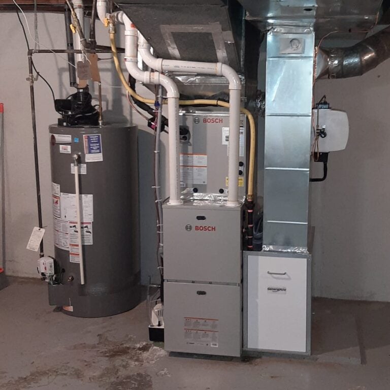 Bosch furnace installed in Ottawa, Ontario