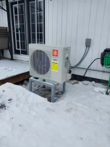 Moovair Cold Climate Heat Pump (Central MOOV) Installed February 15th, in Richmond Ontario