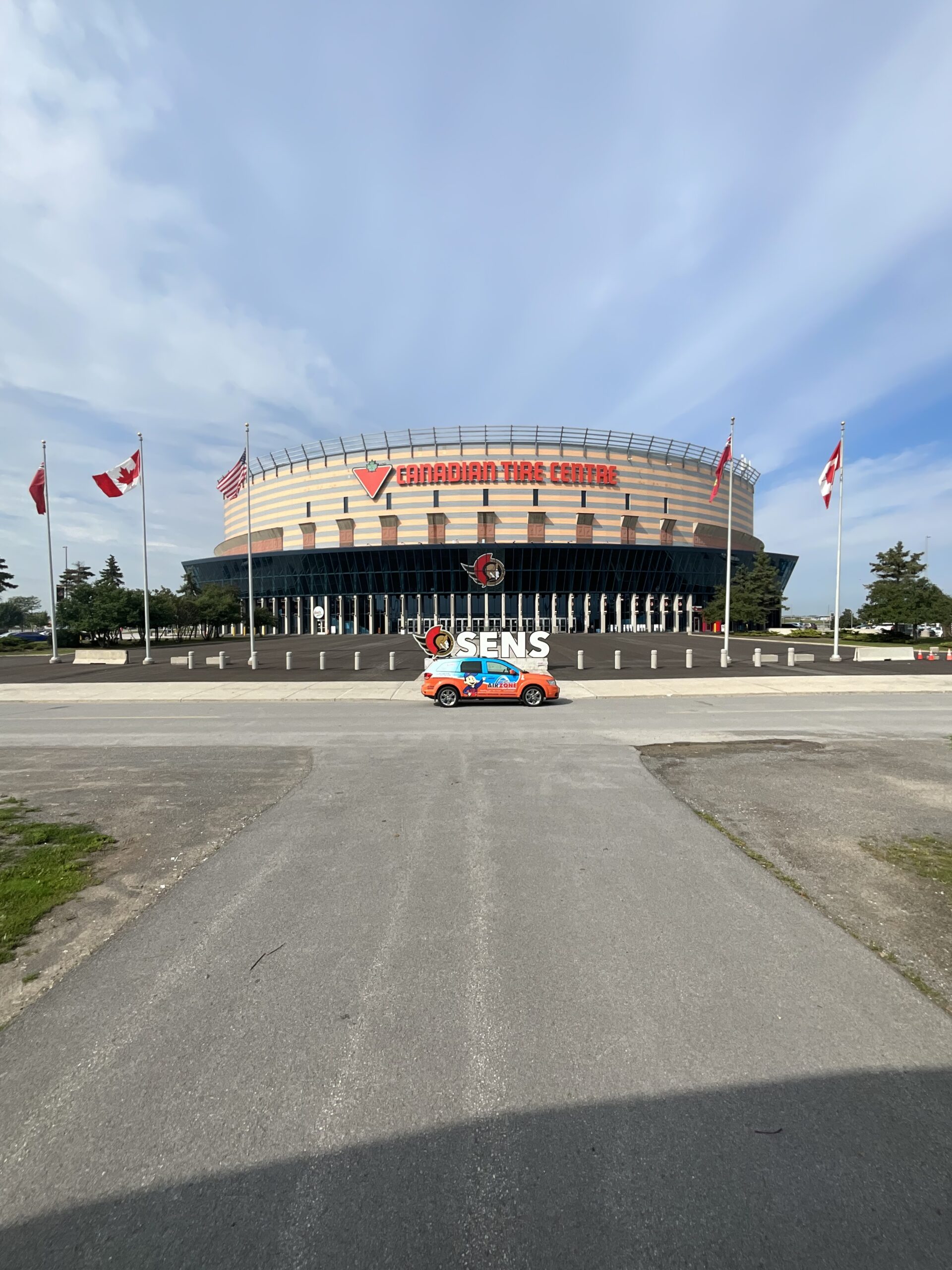AirZone indoor air quality assessment at a Kanata property