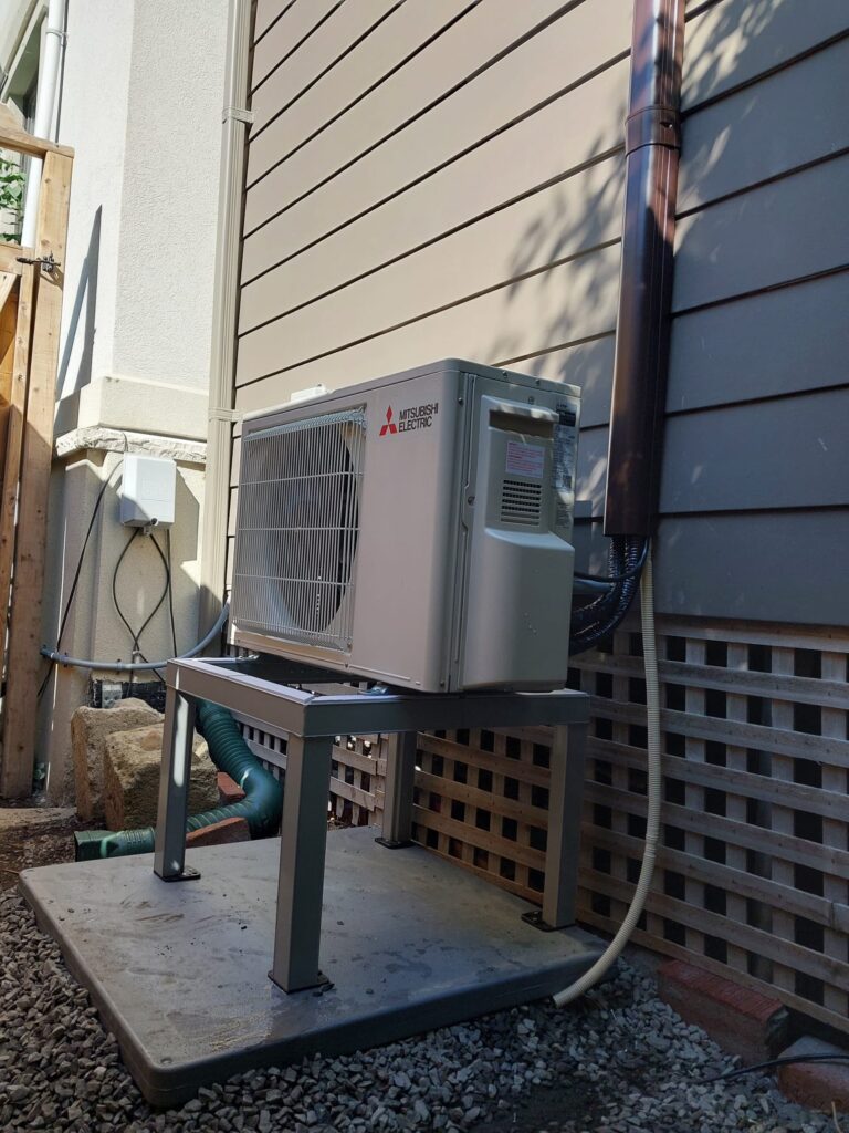 AirZone HVAC Services' latest ductless heat pump model installed in an Ottawa household.