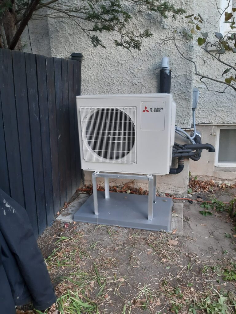 Ductless Heat Pump installed in Ottawa-AirZone HVAC Services