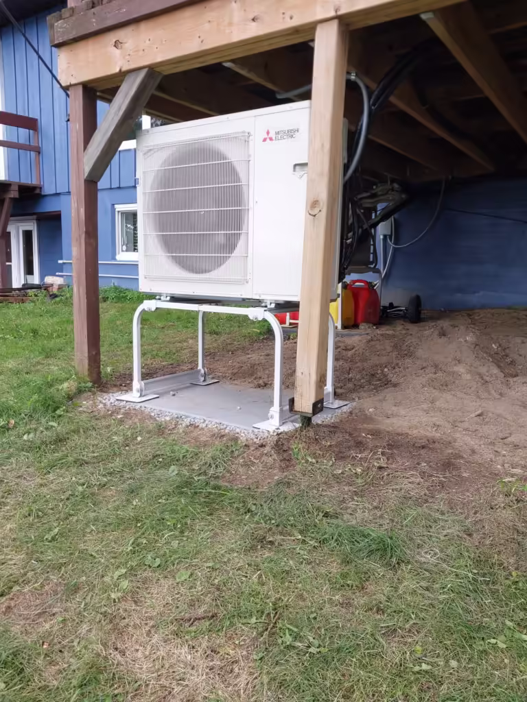 Mitsubishi Heat Pump installed in Rockland