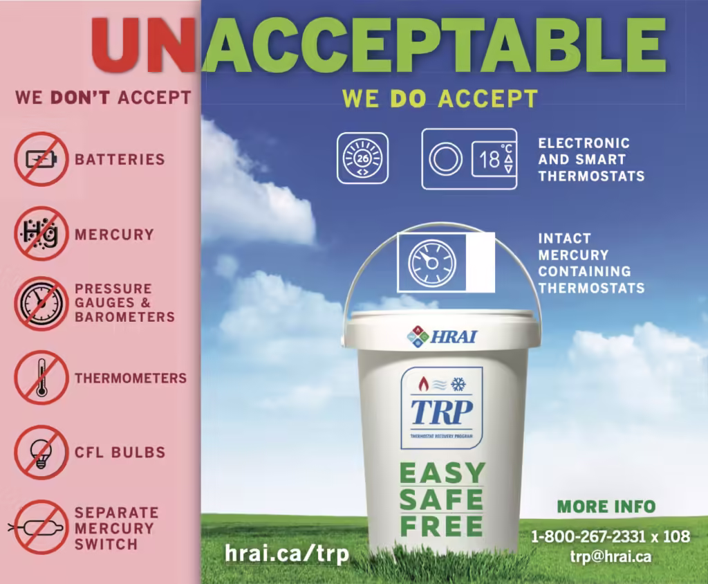 HRAI Thermostat Recycling Program Ottawa