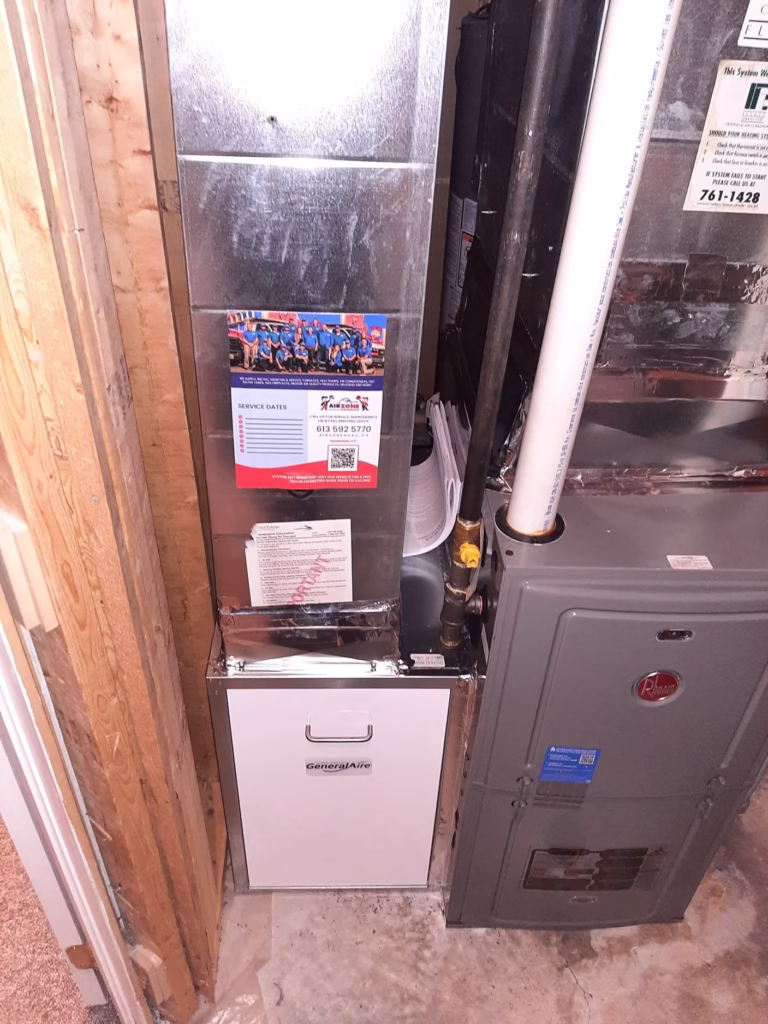 Rheem furnace installed in Kanata