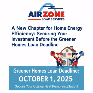 An image showing that the Ottawa Greener Home Loan Will Be Ending in 2025 (likely).