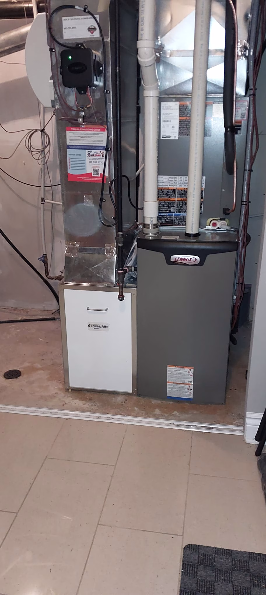 Lennox SLP99V Furnace Installation Ottawa