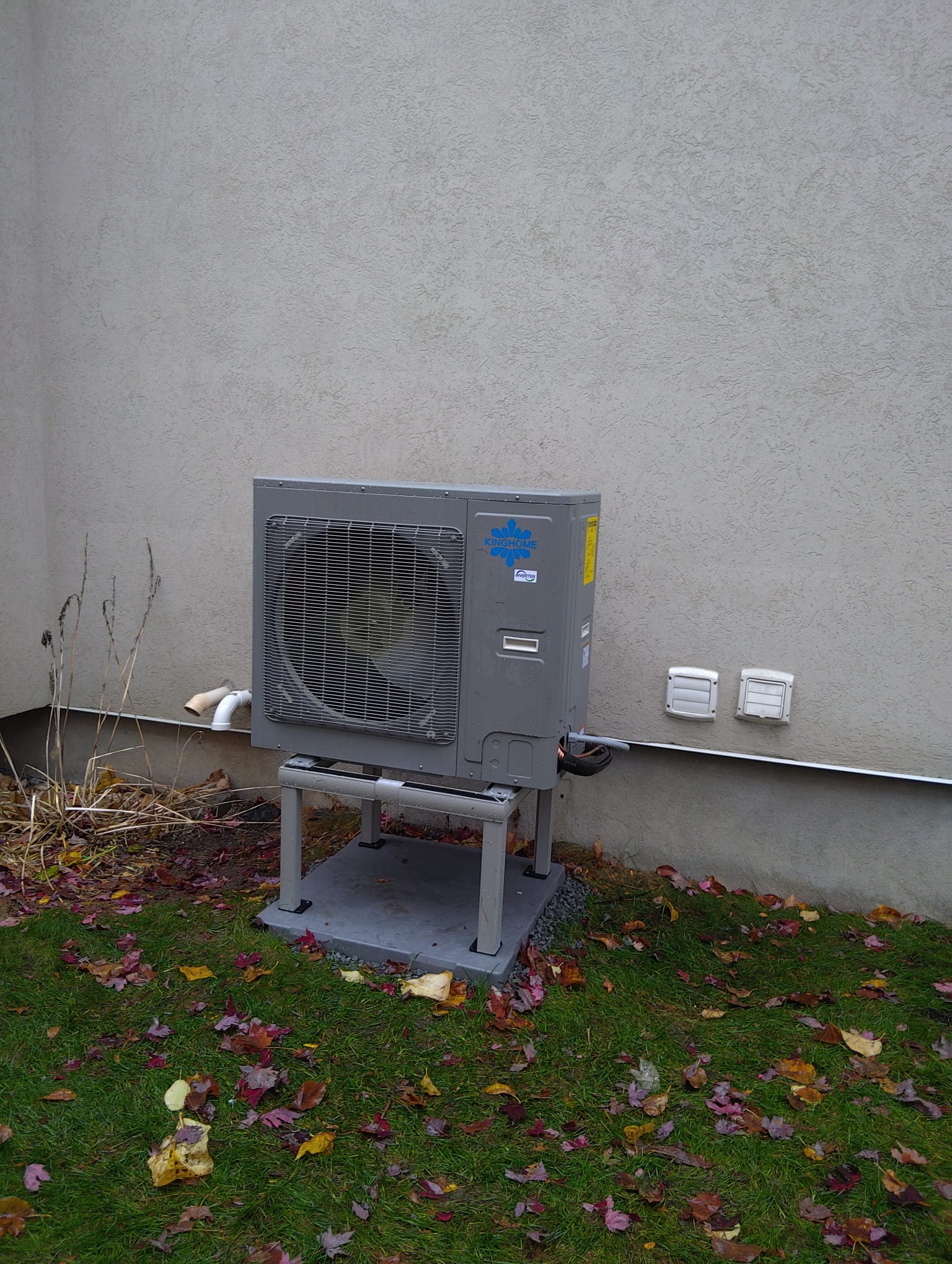 Ducted heat pump outdoor unit for Ottawa heat pump repair