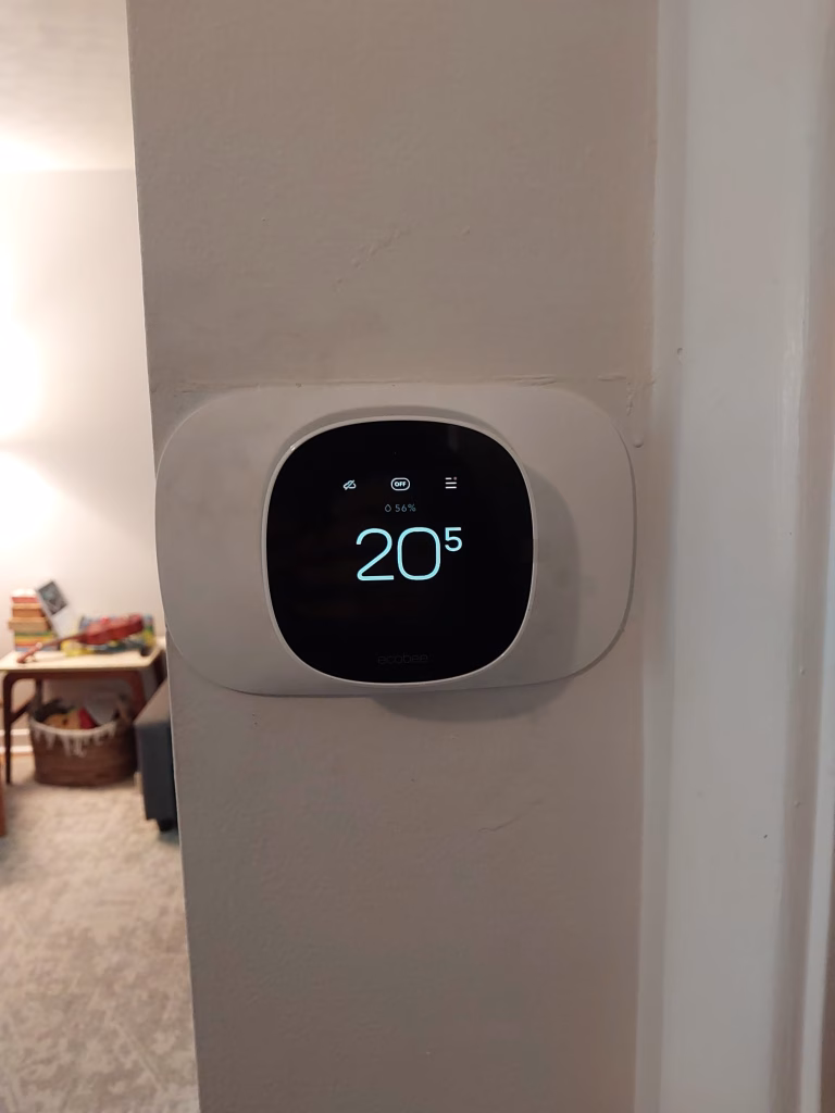 New Ecobee thermostat installation Ottawa