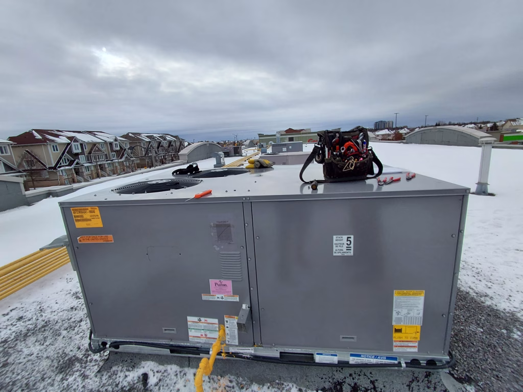 New Carrier Rooftop Unit Ottawa - AirZone HVAC Services New Carrier Rooftop Unit Ottawa