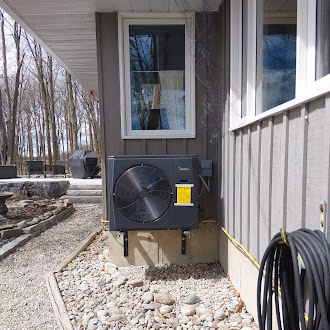 Midea EVOX Cold Climate Heat Pump Installed in Dunrobin By AirZone - AirZone HVAC Services